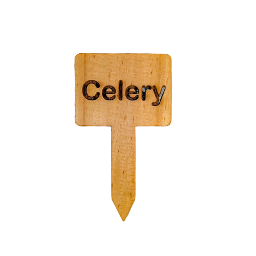 Wooden Plant Marker Celery