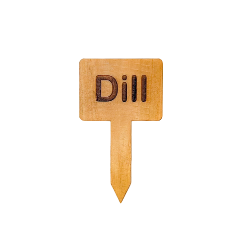 Wooden Plant Marker Dill