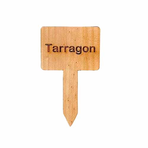 Wooden Plant Marker Tarragon