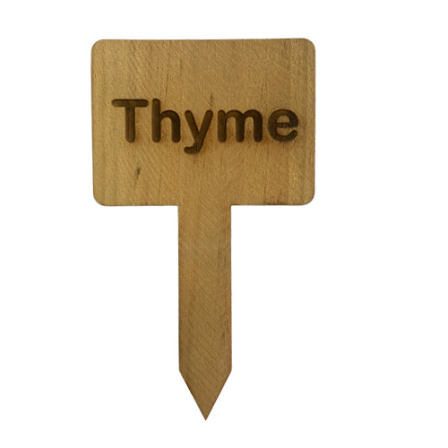 Wooden Plant Marker Thyme