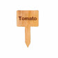 Wooden Plant Marker Tomato