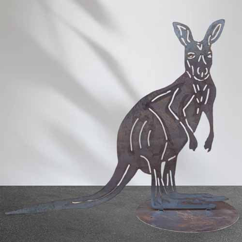 Kangaroo on Round Base