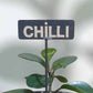 700582 - Garden Bed Sign - Rusty - Chilli