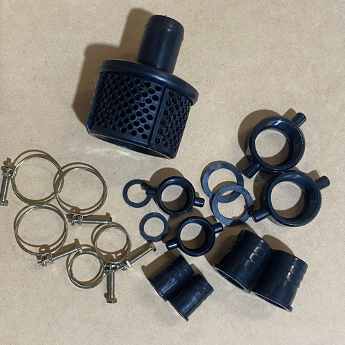 Fire Suction Hose Fitting Set - Suits 25mm (1") and 40mm (1 1/2") Hose