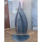 Metal Sail Sculpture - Corten Steel 