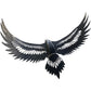 3D Metal Eagle Sculpture in Flight - Medium - Raw Finish