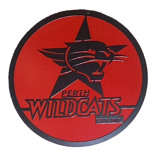 Wildcats Basketball Team Metal Wall Art