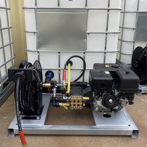 Pressure Washer Skid 15HP Petrol Unit + Electric Start