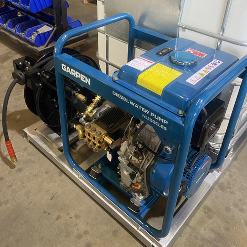 Pressure Washer Skid 11HP Diesel Unit + Electric Start