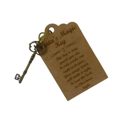 Santa's Magic Key - Wooden