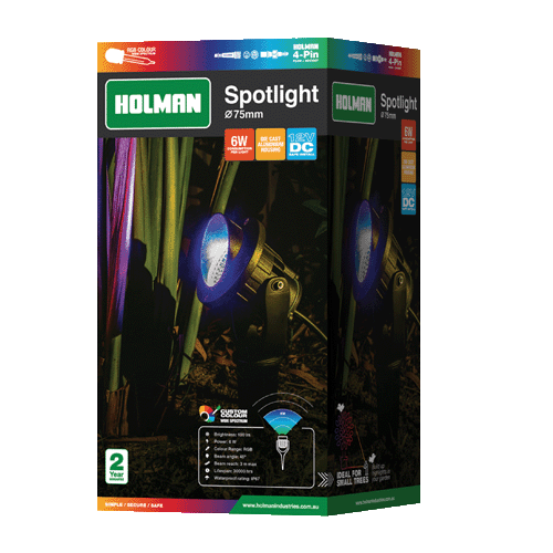 Holman Spotlight 75mm - RGB 4-Pin - SLWRGB756