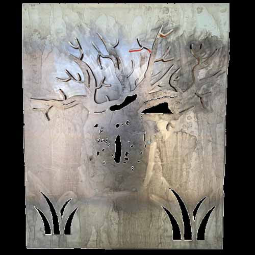 Boab Tree 3D Wall Art - Raw Finish