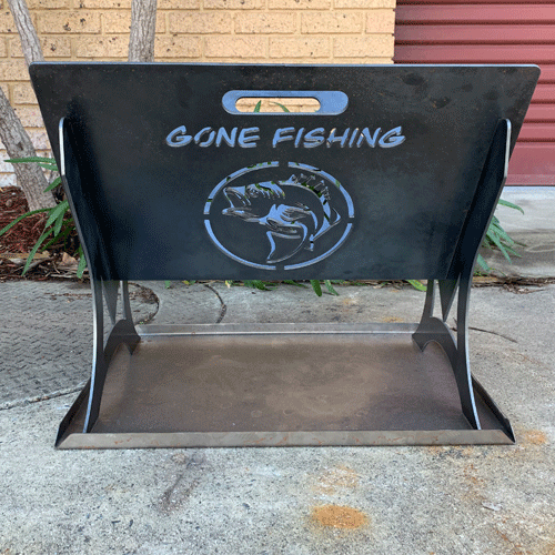 Fire Pit - Portable - Gone Fishing - Firepit