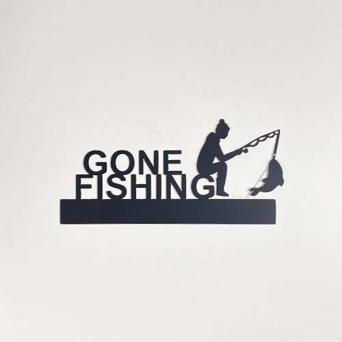 Gone Fishing Wall Art